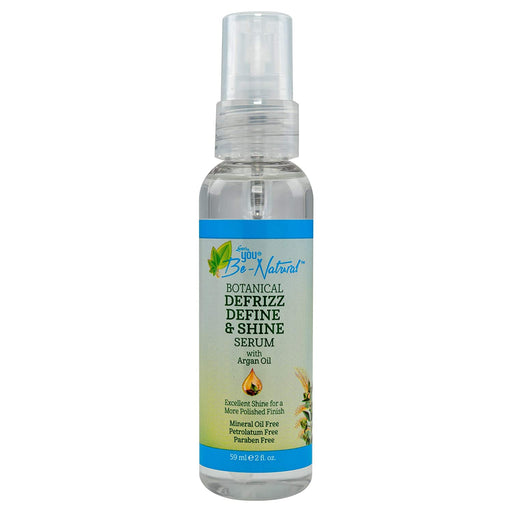 Luster's You Be Natural Botanical Defrizz Define & Shine Serum With Argan Oil 2 Oz