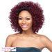 Coby Lace Front Wig,Two tone off black/burgundy