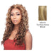 Destiny Lace Front Wig,Two tone frost blend of strawberry blonde layer over with honey blonde bottom