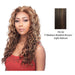 Destiny Lace Front Wig,Medium brown base with light auburn highlights