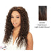 Erica Lace Front Wig,Two tone frost blend of dark brown layer over light golden brown bottom