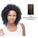 Futura Synthetic Medium Length Cut Lace Front Wig Eternity,Medium brown base with light auburn highlights