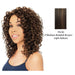 Synthetic Premium Long Layered Lace Front Wig Famous,Medium brown base with light auburn highlights