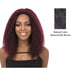 Full Lace Human Hair Wig_ Hh Mocha,Dark brown