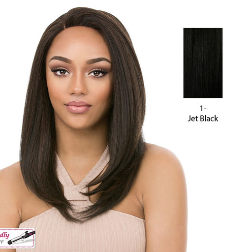 Synthetic Hair Lace Front Full Lace Wig_ Solar,Black