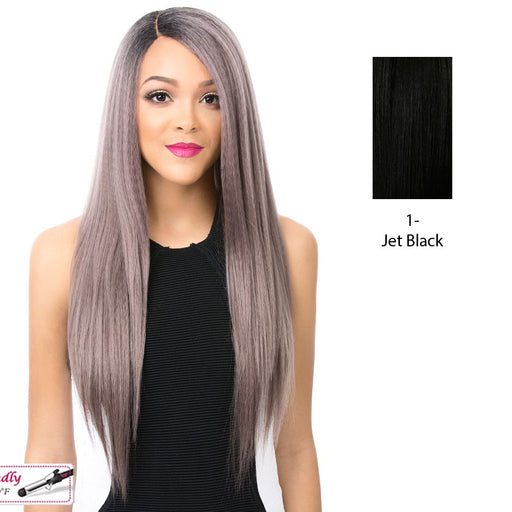 Iron Friendly Synthetic Lace Front Wig_ Gala,Black