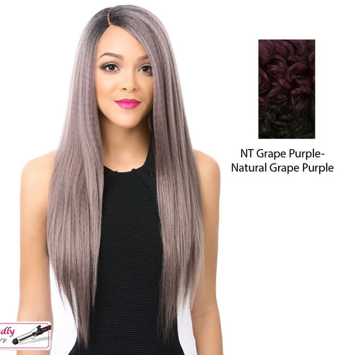 Iron Friendly Synthetic Lace Front Wig_ Gala,Purple