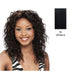 Human Hair Lace Front Wig_ Amber,Off Black