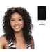 Human Hair Lace Front Wig_ Amber,Black