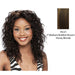 Human Hair Lace Front Wig_ Amber,Medium Brown Base With Strawberry Blonde Highlights