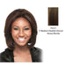 100% Human Hair Lace Front Wig Hh Queen,Medium Brown Base With Strawberry Blonde Highlights