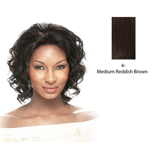 100% Human Hair Lace Front Wig Sabina,Dark Brown