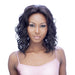 100% Human Hair Lace Front Wig Sapphire,Off Black