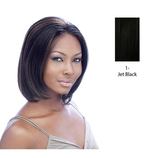 100% Human Hair Lace Front Wig Hh Lace Topaz,Black