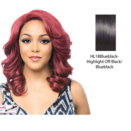 Lace Front Wig Lace Jodi,Hl1B/Blue Black