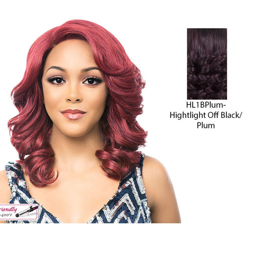 Lace Front Wig Lace Jodi,Hl1B/Plum