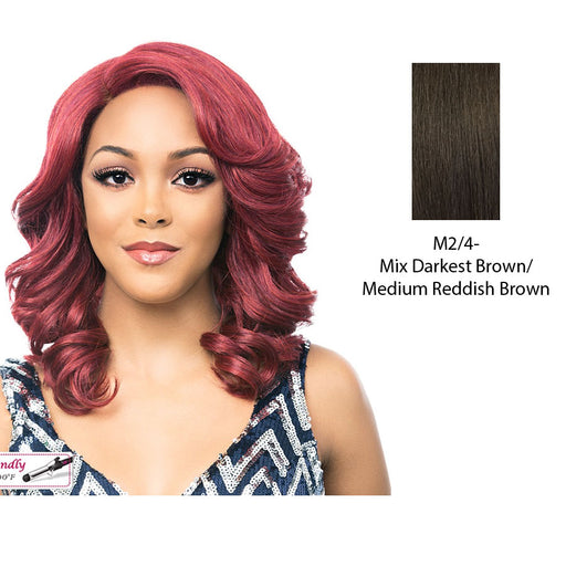 Lace Front Wig Lace Jodi,Mix Of Darkest Brown And Medium Brown