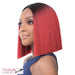 Lace Front Wig Lace Kailee Heat Friendly Synthetic Wig,Ntt1B/Redwine