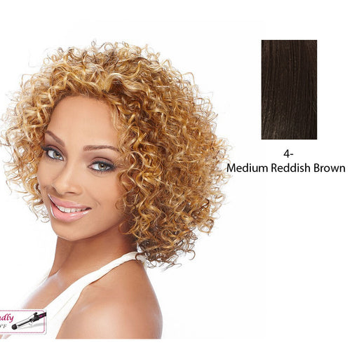 Natasha Synthetic Lace Front Wig,Dark Brown