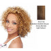 Natasha Synthetic Lace Front Wig,Streaked Blend Of Medium Brown, Strawberry Blonde, And Light Auburn