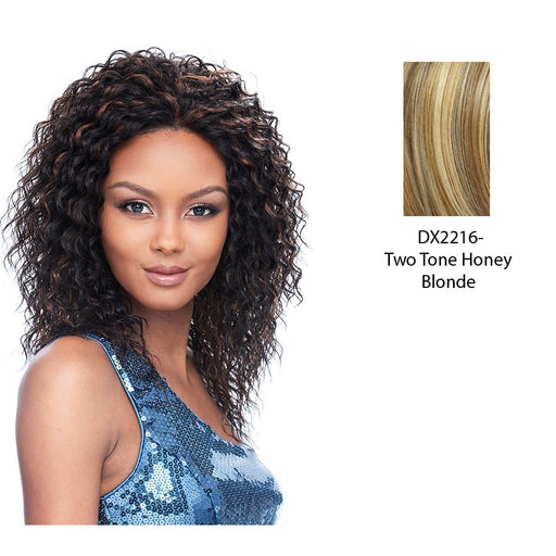 Synthetic Lace Front Wig - Lace Summer,Two Tone Frost Blend Of Strawberry Blonde Layer Over With Honey Blonde Bottom
