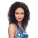 Synthetic Lace Front Wig - Lace Summer,Off Black Base With Light Auburn Highlights