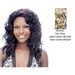Lace Sweet Lace Front Synthetic Wig,Two Tone Frost Blend Of Light Golden Blonde Layer Over Dark Golden Blonde Bottom