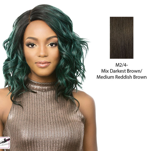 Lace Front Wig Lace Trudy,Mix Of Darkest Brown And Medium Brown