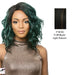 Lace Front Wig Lace Trudy,Off Black Base With Light Auburn Highlights