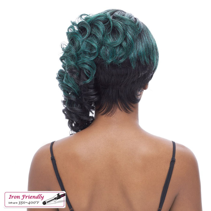 Lady Oscar Lace Front Wig,Nt Moss Green
