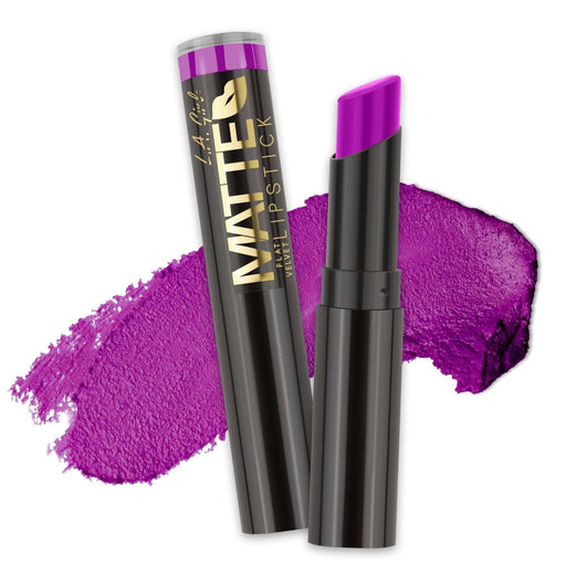 LA Girl Matte Flat Velvet Lipstick, Love Triangle, GLC820