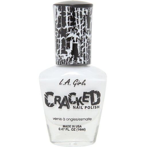 LA Girl Nail Cracked Polish Cracked White