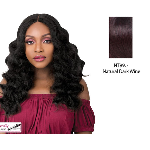 Iron Friendly Synthetic Wig - Laila,Nt Burg