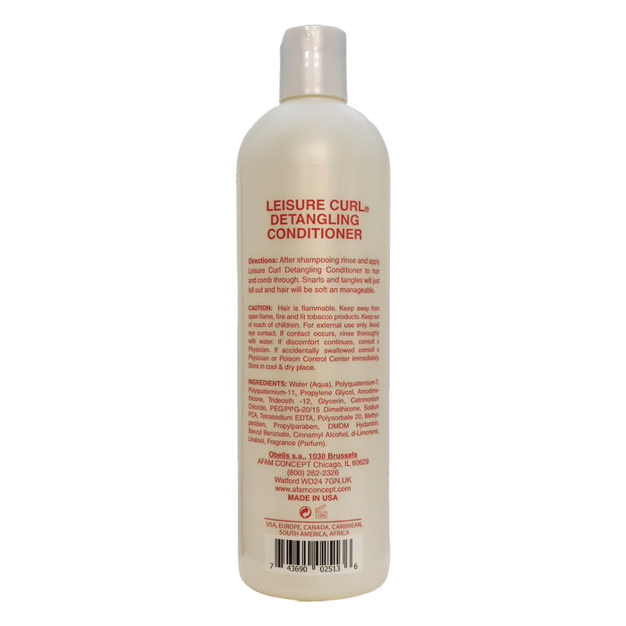 Leisure Curl Detangling Conditioner, 16 Oz.