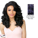 Love Charm Heat Friendly Synthetic Wig,Os Blue Opal