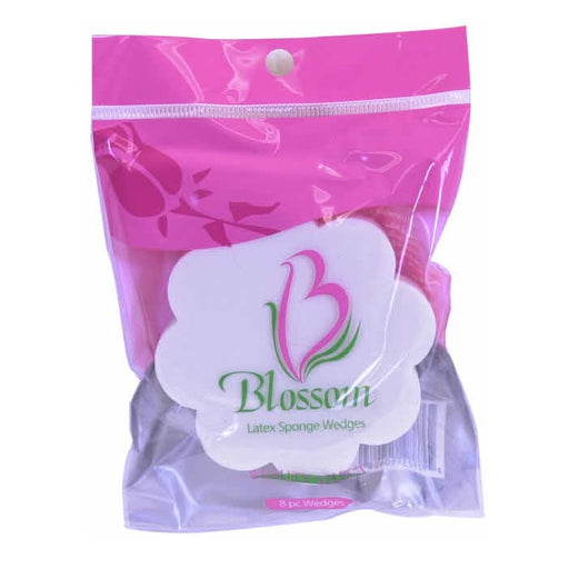 Blossom Latex Sponge Cosmetic Wedge, 8/PK