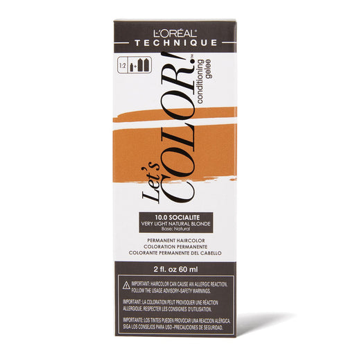 L'Oreal Lets Color 10.0 Socialite, 2 Oz.