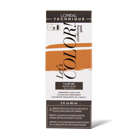 L'Oreal Let's Color 1.0 Jet Set, 2 Oz.