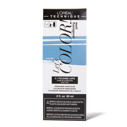 L'Oreal Lets Color 3.1 Polished Lapis, 2 Oz.