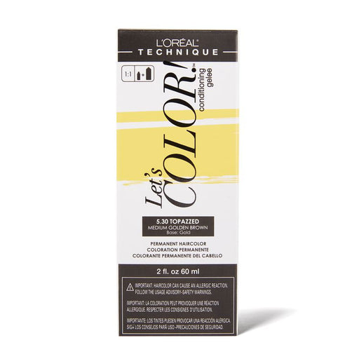 L'Oreal Lets Color 5.30 Topazzed, 2 Oz.