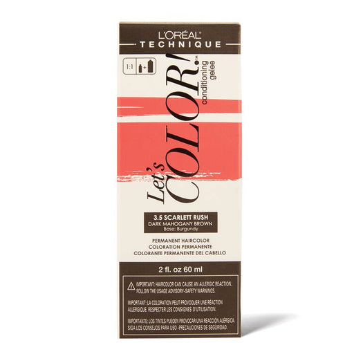 L'Oreal Lets Color 3.5 Scarlett Rush, 2 Oz.