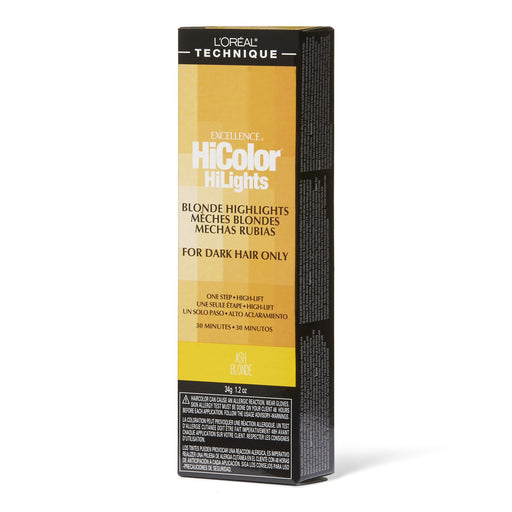 L'Oreal Excellence HiColor HiLights Hair Color, Ash Blonde, 1.2 oz