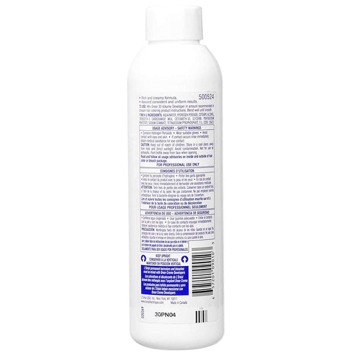 L'Oreal Oreor Creme 20 Vol Developer, 8 Oz.