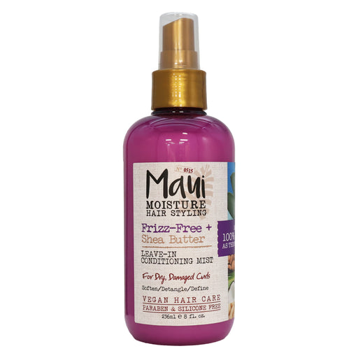 Maui Moisture Frizz-Free Shea Butter Leave-in Conditioning Mist, 8 Oz.
