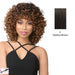 Synthetic Hair Wig Maxy,Darkest Brown