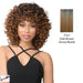 Synthetic Hair Wig Maxy,Dark Brown Roots With Strawberry Blonde