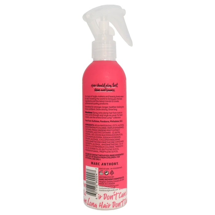 Marc Anthony Grow Long Super Fast Strength Leave In Conditioner, 8.4 Oz.