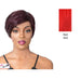 Meeka Heat Friendly Synthetic Wig,Red
