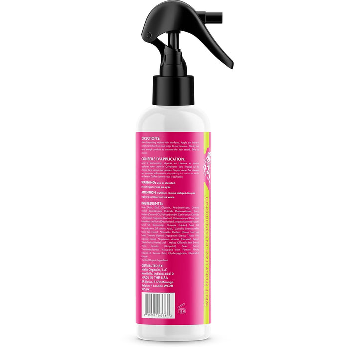 Mielle White Peony Leave In Conditioner,3.4 oz