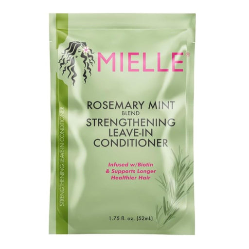 Mielle Rosemary Mint Strengthening Leave-In Conditioner, 1.75 Oz,Packet